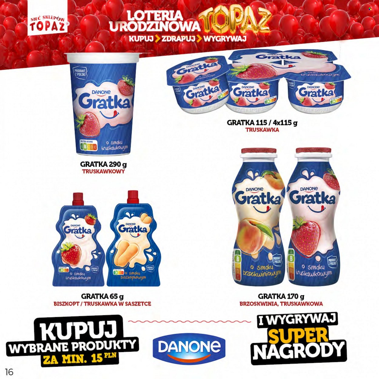 Gazetka Topaz - 17.05.2023 - 18.06.2023. Strona 16