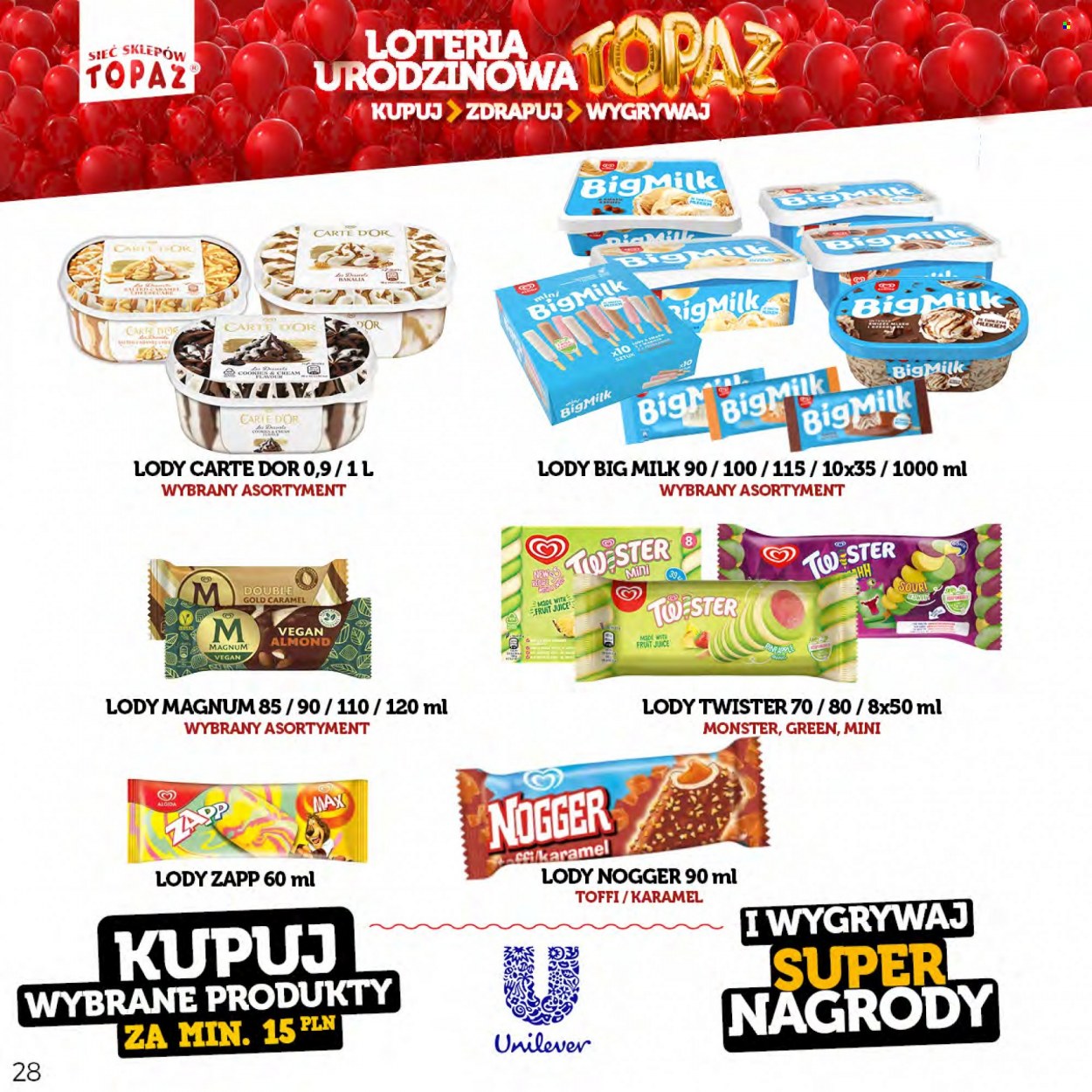 Gazetka Topaz - 17.05.2023 - 18.06.2023. Strona 28