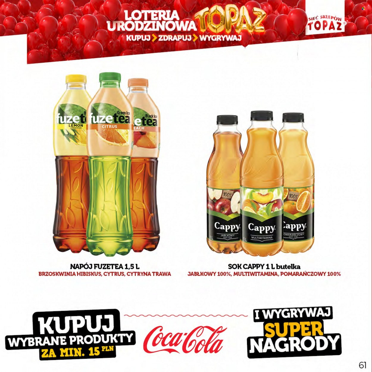Gazetka Topaz - 17.05.2023 - 18.06.2023. Strona 61