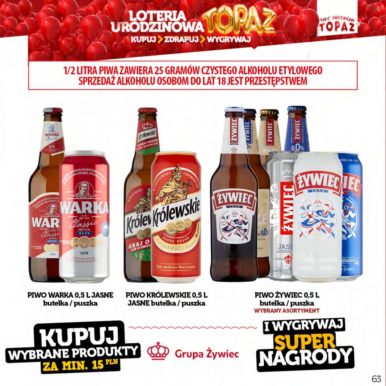 Gazetka Topaz - 17.05.2023 - 18.06.2023. Strona 63