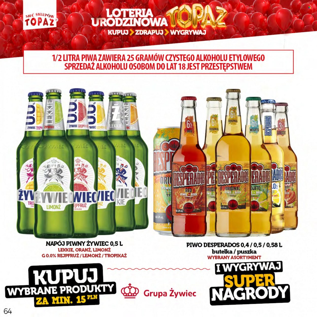 Gazetka Topaz - 17.05.2023 - 18.06.2023. Strona 64