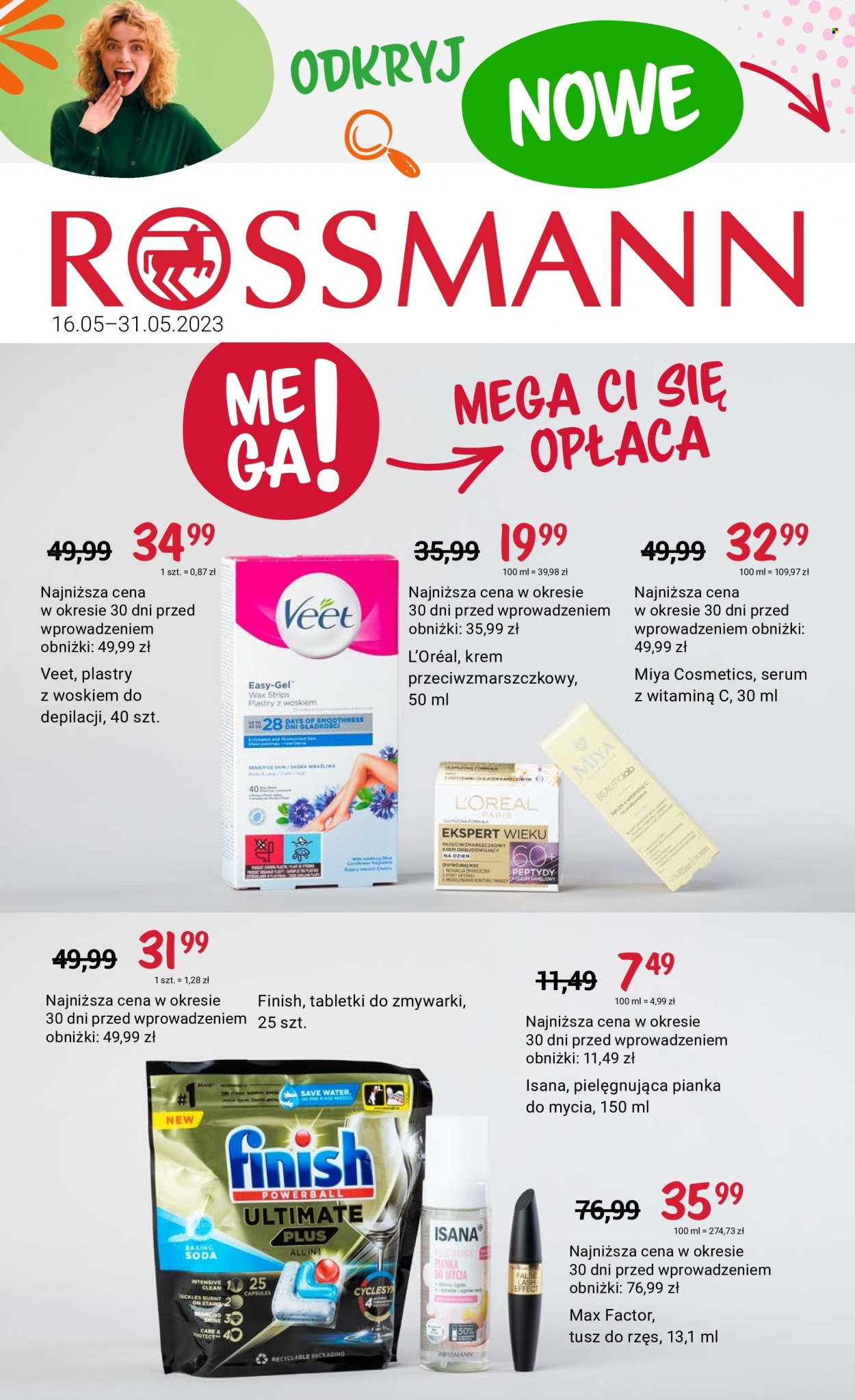 Gazetka Rossmann - 16.05.2023 - 31.05.2023. Strona 1