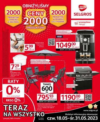 Gazetka Selgros - 18.05.2023 - 31.05.2023.