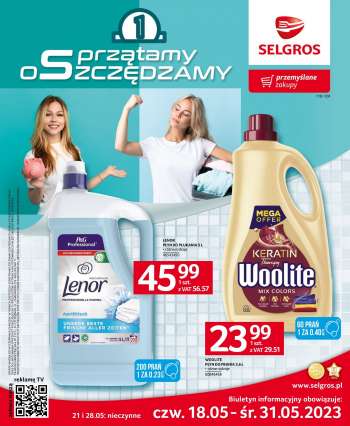 Gazetka Selgros - 18.05.2023 - 31.05.2023.