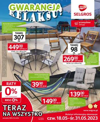 Gazetka Selgros - 18.05.2023 - 31.05.2023.