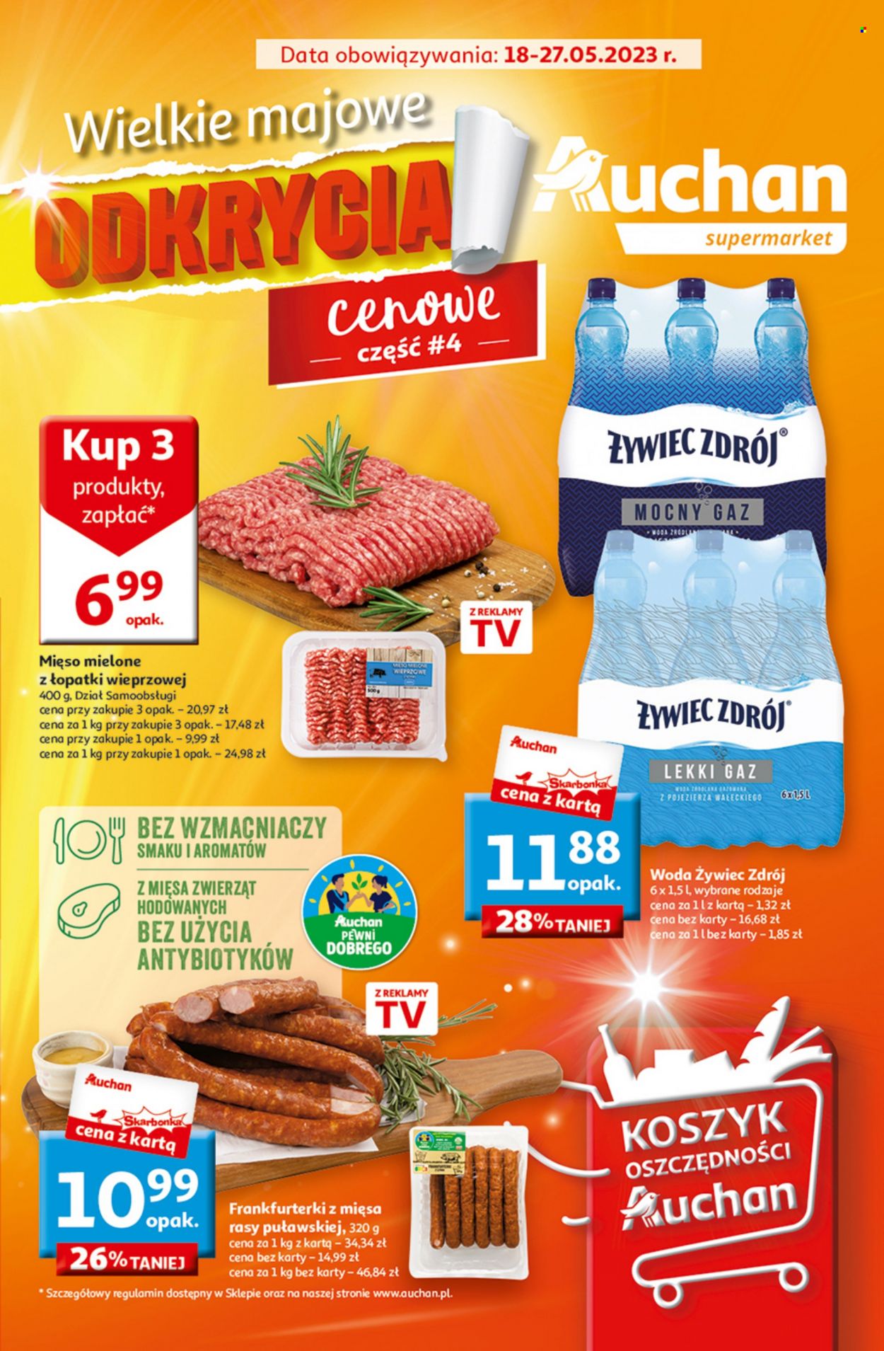 Gazetka Auchan - 18.05.2023 - 27.05.2023. Strona 1