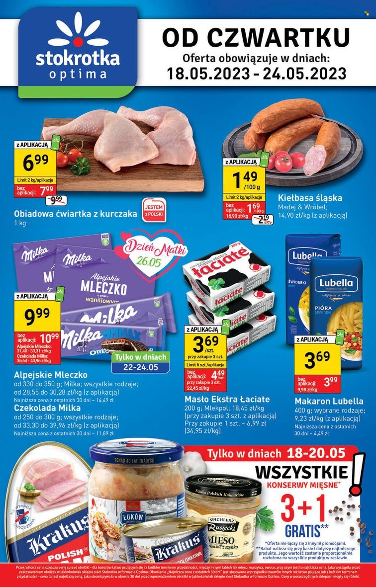 Gazetka Stokrotka Optima - 18.05.2023 - 24.05.2023. Strona 1