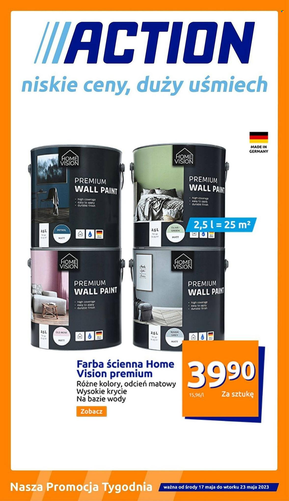 Gazetka Action - 17.05.2023 - 23.05.2023. Strona 1