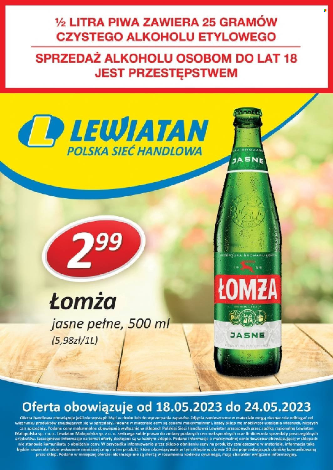 Gazetka Lewiatan - 18.05.2023 - 24.05.2023. Strona 3