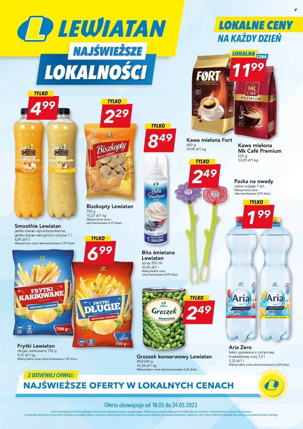 Gazetka Lewiatan - 18.05.2023 - 24.05.2023. Strona 1