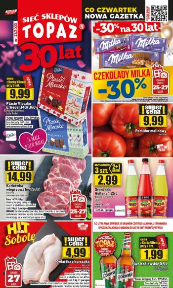 Gazetka Topaz - 25.05.2023 - 31.05.2023.