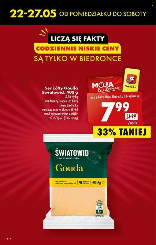 Gazetka Biedronka - 22.05.2023 - 27.05.2023. Strona 6