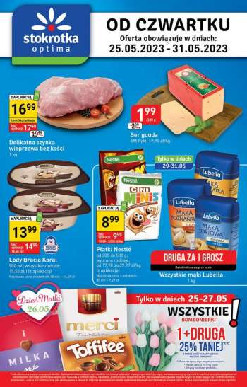 Gazetka Stokrotka Optima - 25.05.2023 - 31.05.2023.