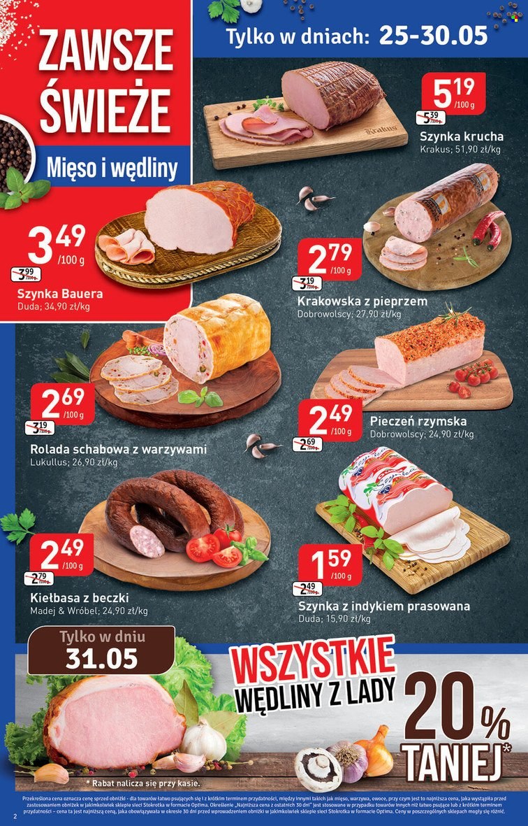 Gazetka Stokrotka Optima - 25.05.2023 - 31.05.2023. Strona 2