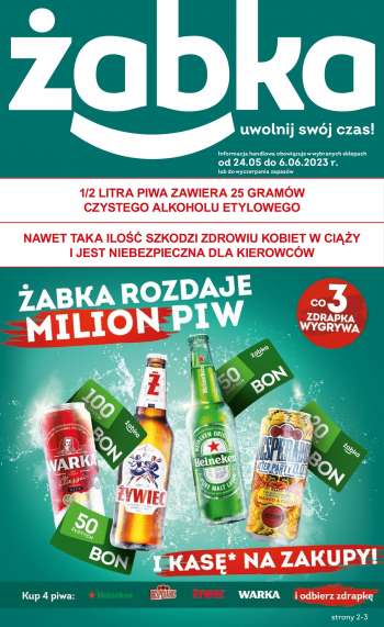Gazetka Żabka - 24.05.2023 - 6.06.2023.
