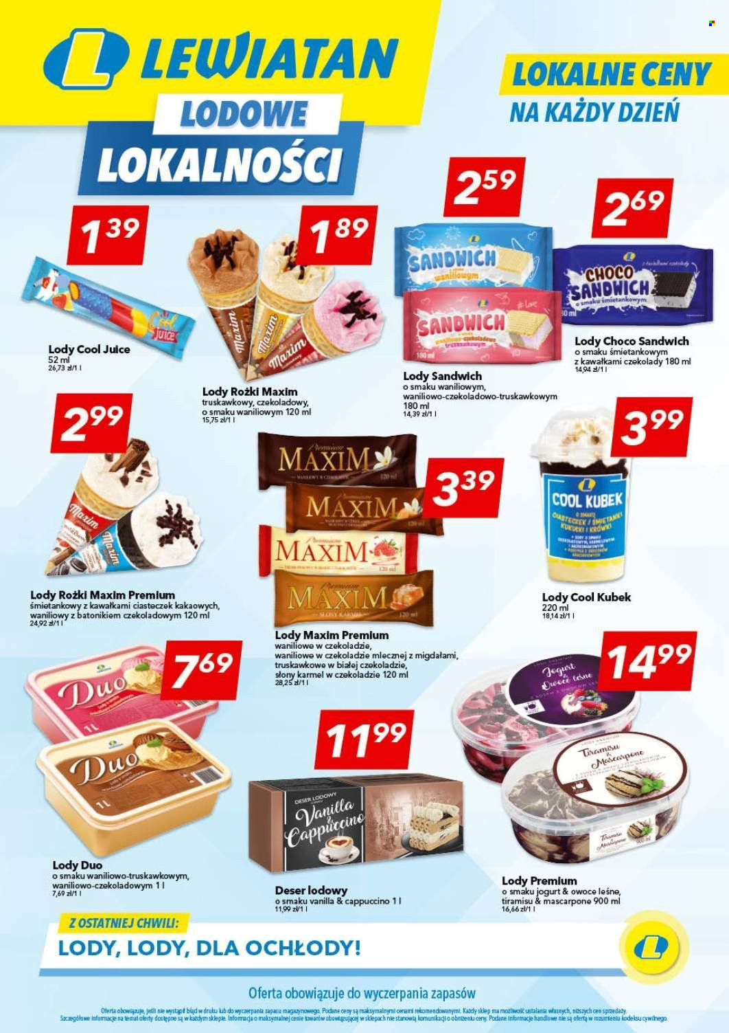 Gazetka Lewiatan - 25.05.2023 - 1.06.2023. Strona 1