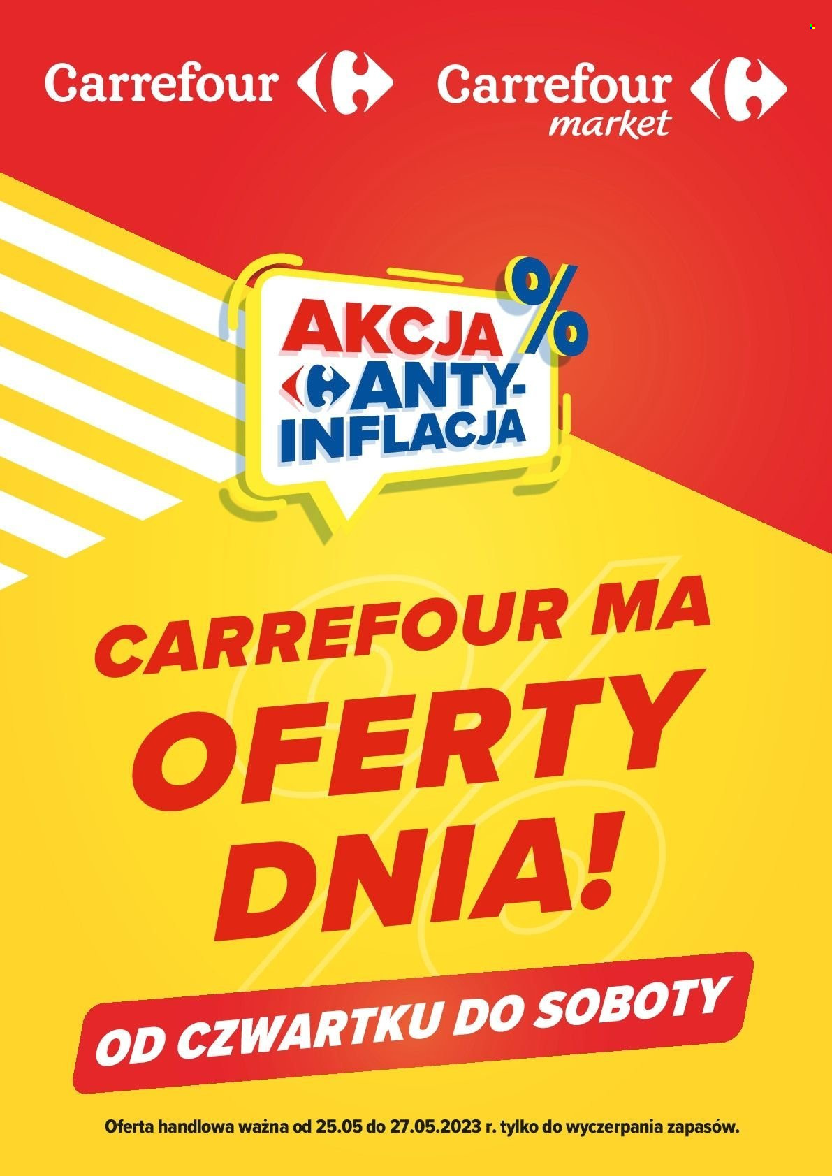 Gazetka Carrefour - 25.05.2023 - 27.05.2023. Strona 1