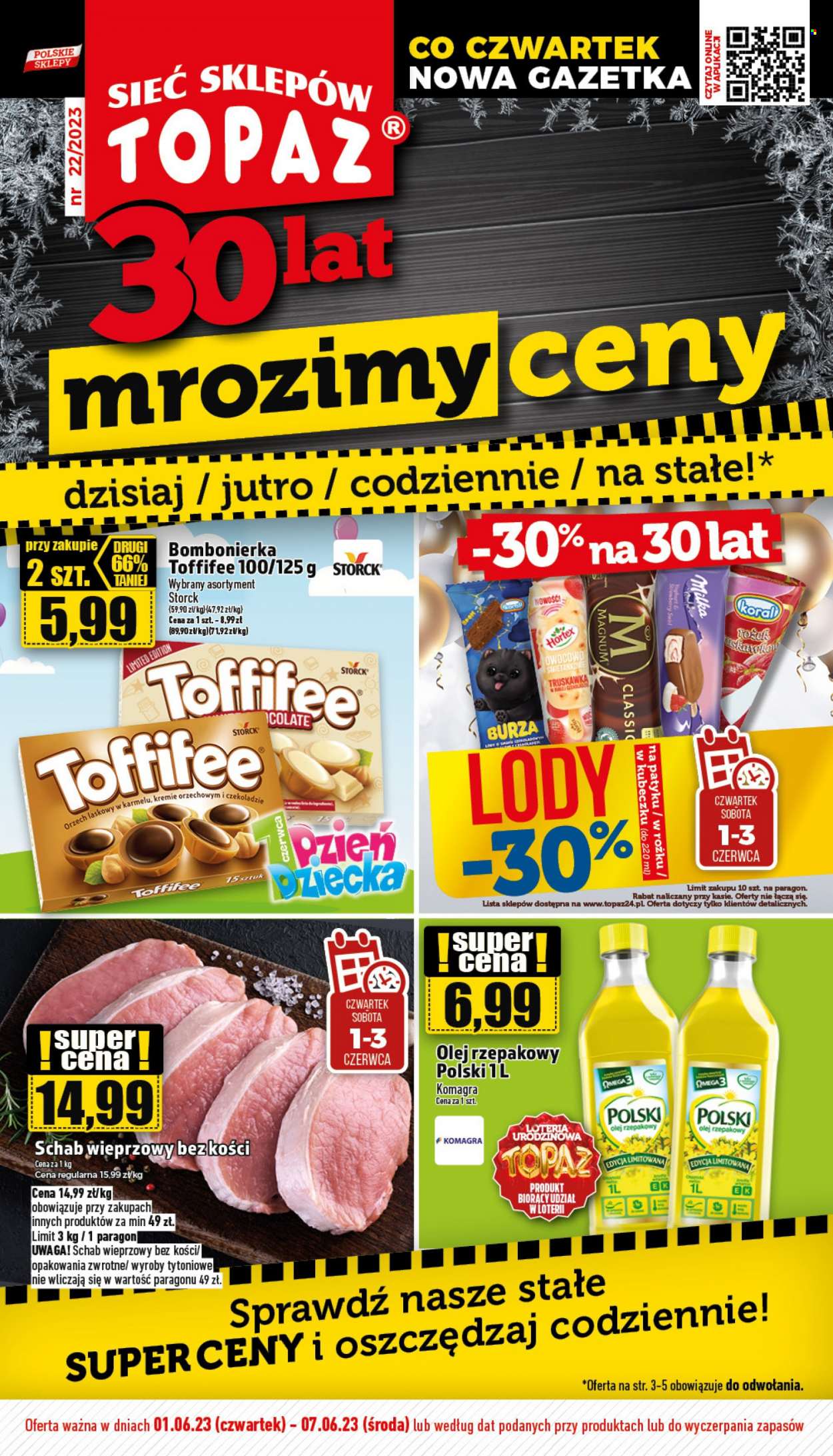 Gazetka Topaz - 1.06.2023 - 7.06.2023. Strona 1