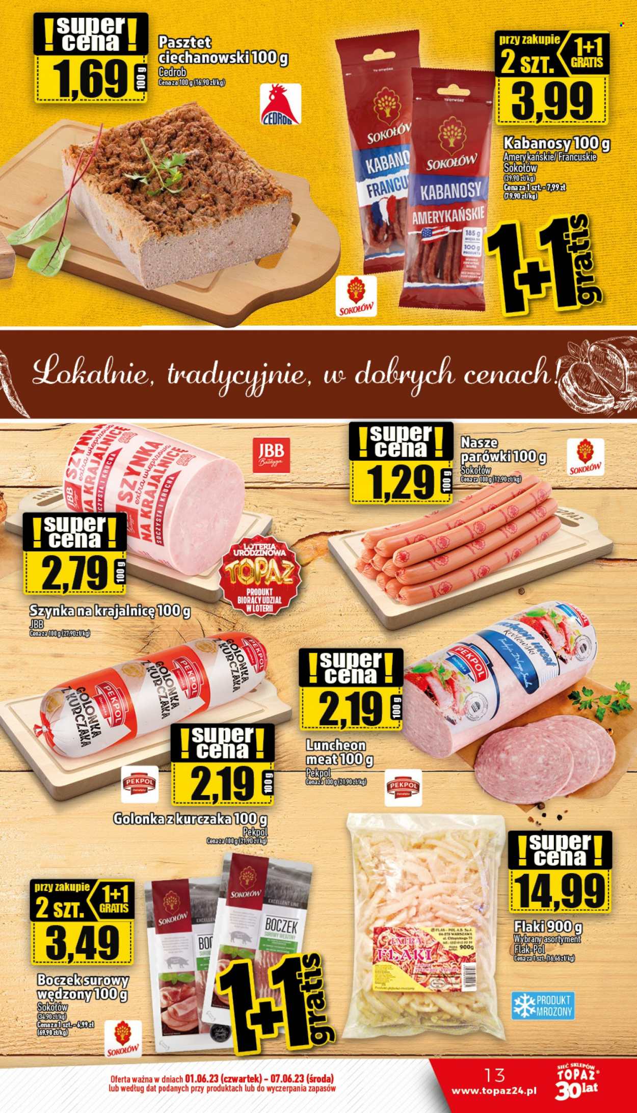 Gazetka Topaz - 1.06.2023 - 7.06.2023. Strona 13