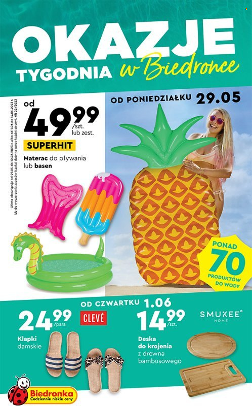 Gazetka Biedronka - 29.05.2023 - 14.06.2023. Strona 1