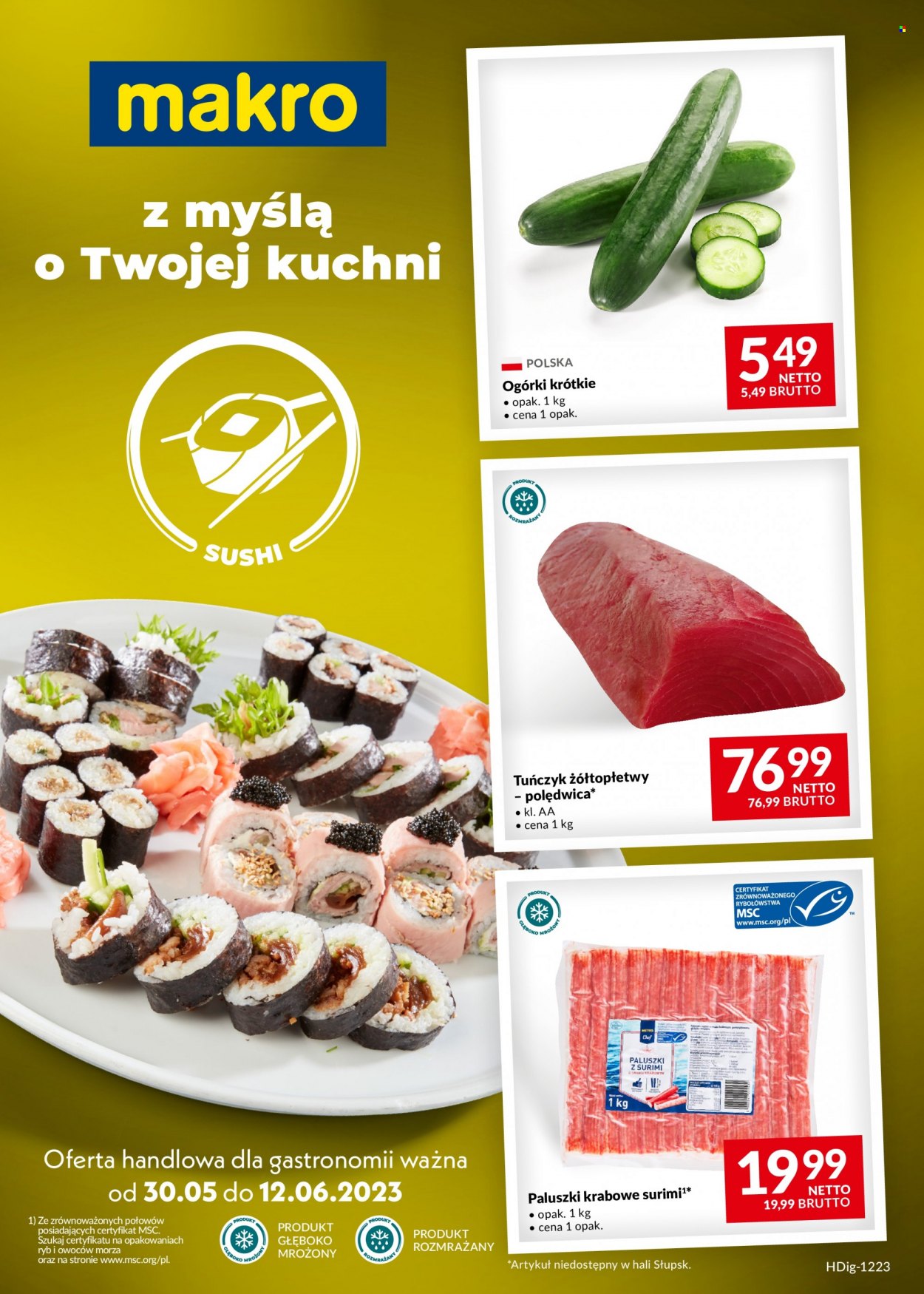 Gazetka Makro - 30.05.2023 - 12.06.2023. Strona 1