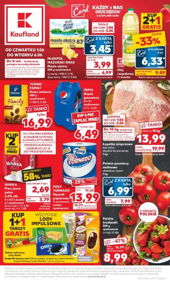 Gazetka Kaufland - 1.06.2023 - 6.06.2023.