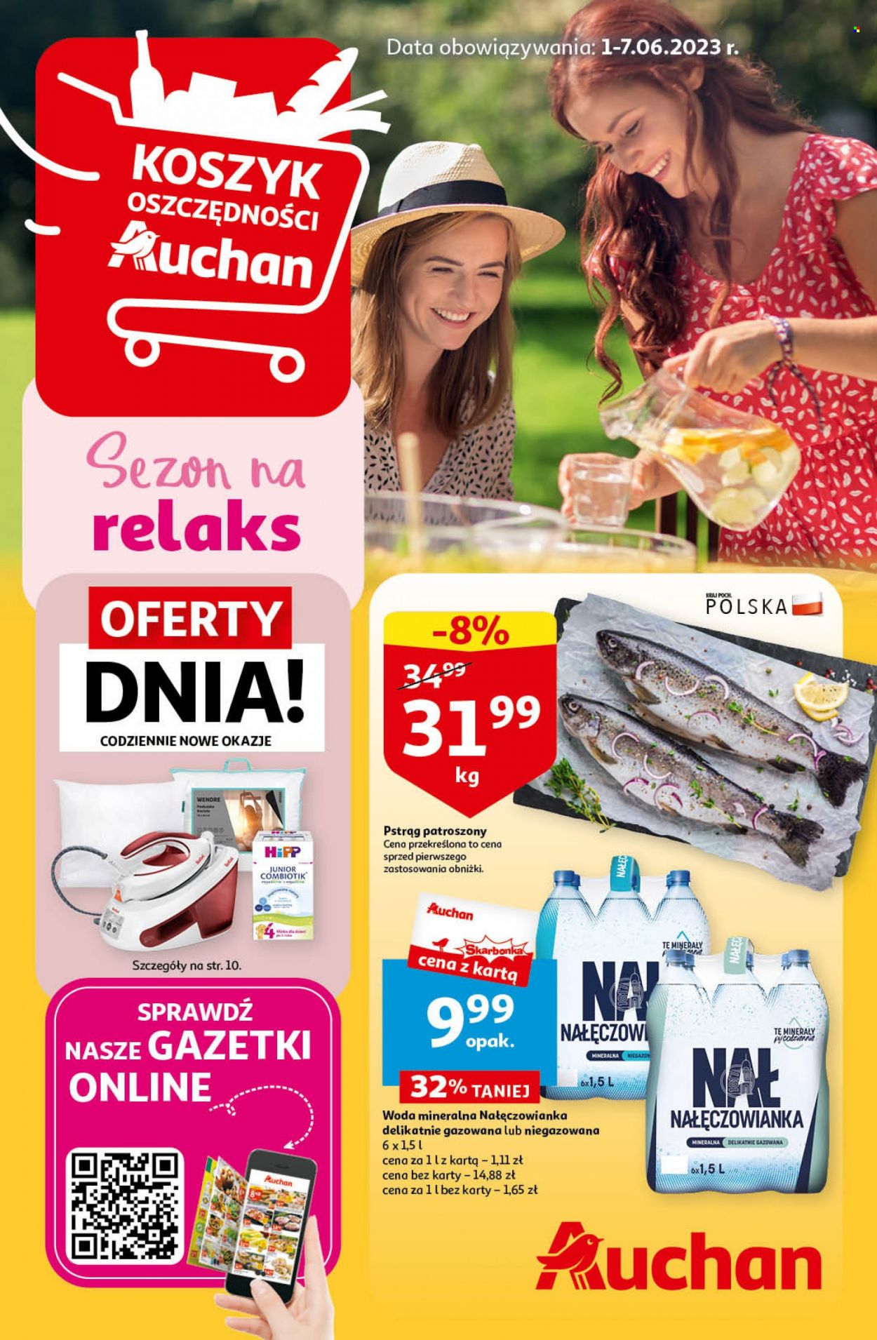 Gazetka Auchan - 1.06.2023 - 7.06.2023. Strona 1