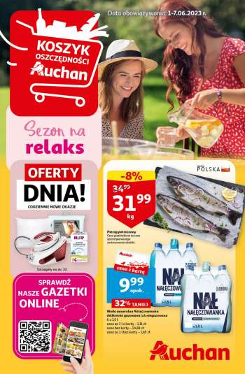 Gazetka Auchan - 1.06.2023 - 7.06.2023.