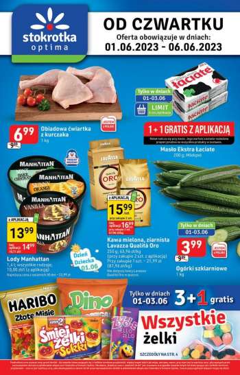 Gazetka Stokrotka Optima - 1.06.2023 - 6.06.2023.