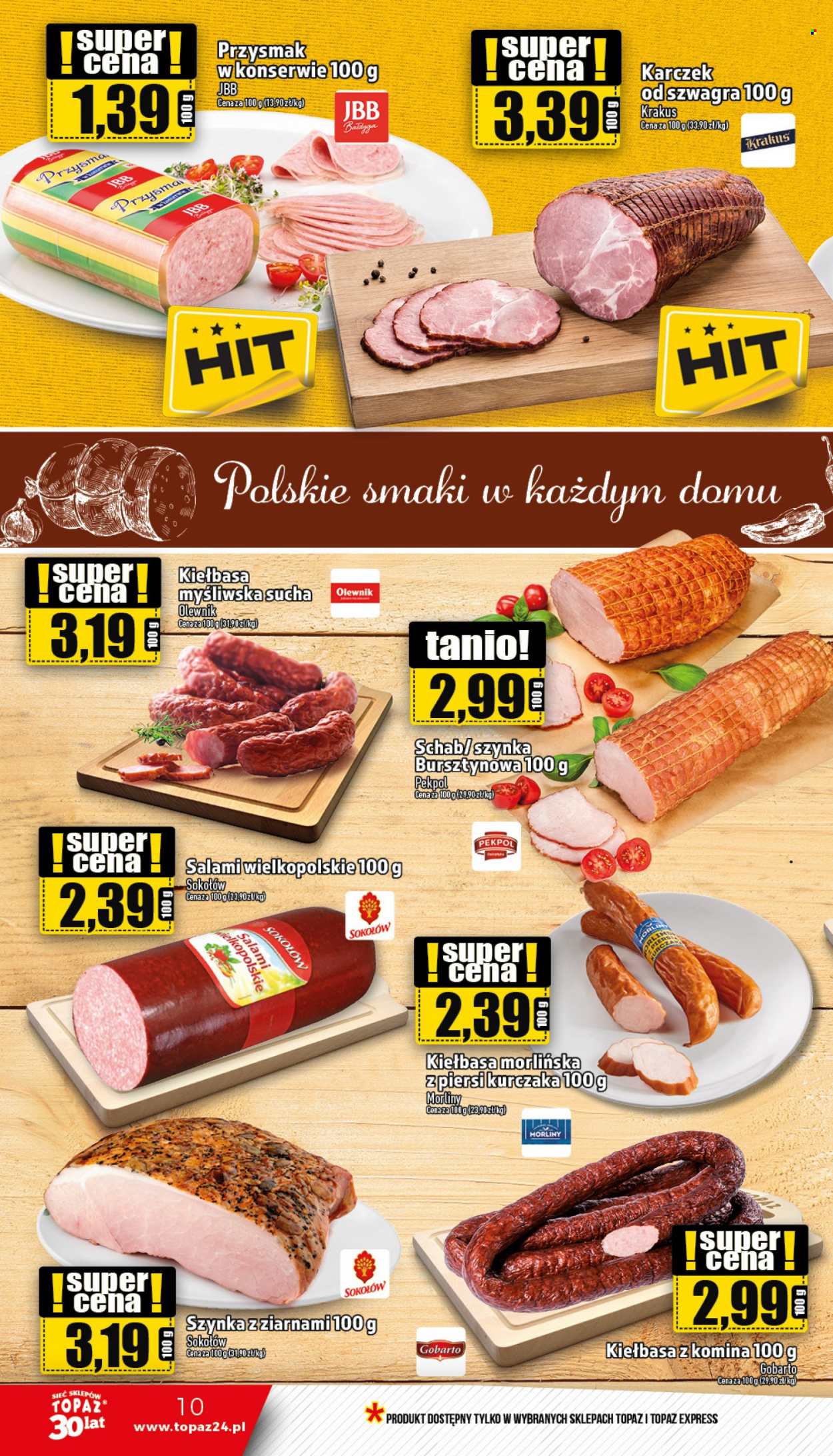 Gazetka Topaz - 1.06.2023 - 7.06.2023. Strona 10
