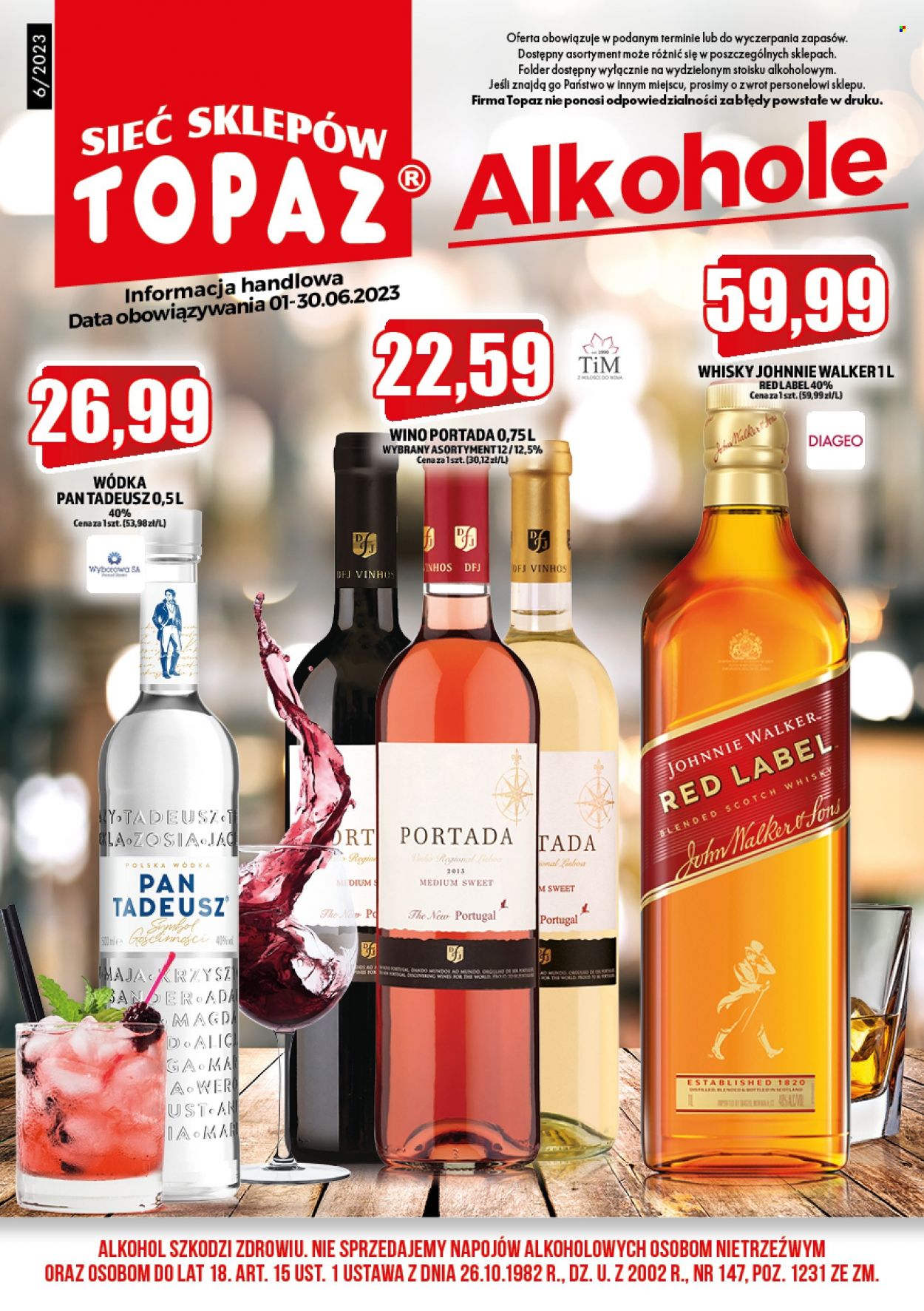 Gazetka Topaz - 1.06.2023 - 30.06.2023. Strona 1