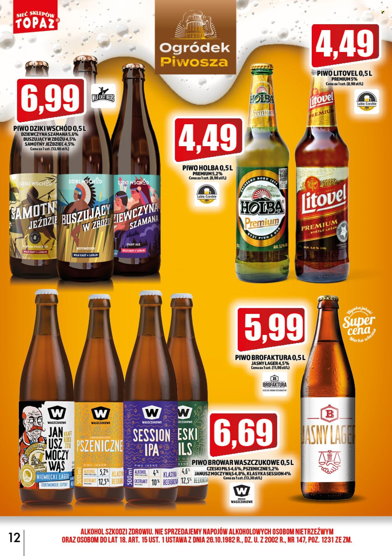 Gazetka Topaz - 1.06.2023 - 30.06.2023. Strona 12