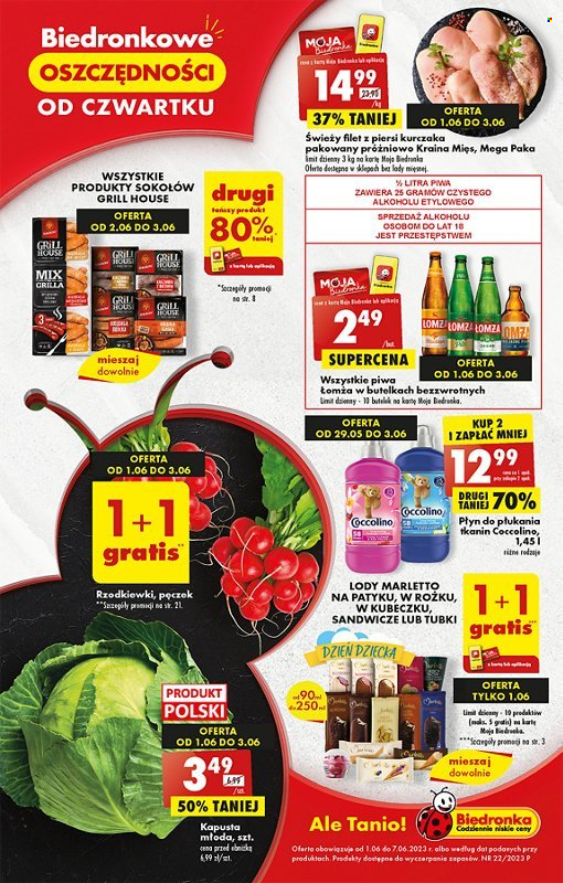 Gazetka Biedronka - 1.06.2023 - 7.06.2023. Strona 1