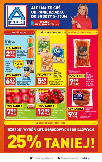 Gazetka ALDI - 5.06.2023 - 10.06.2023.