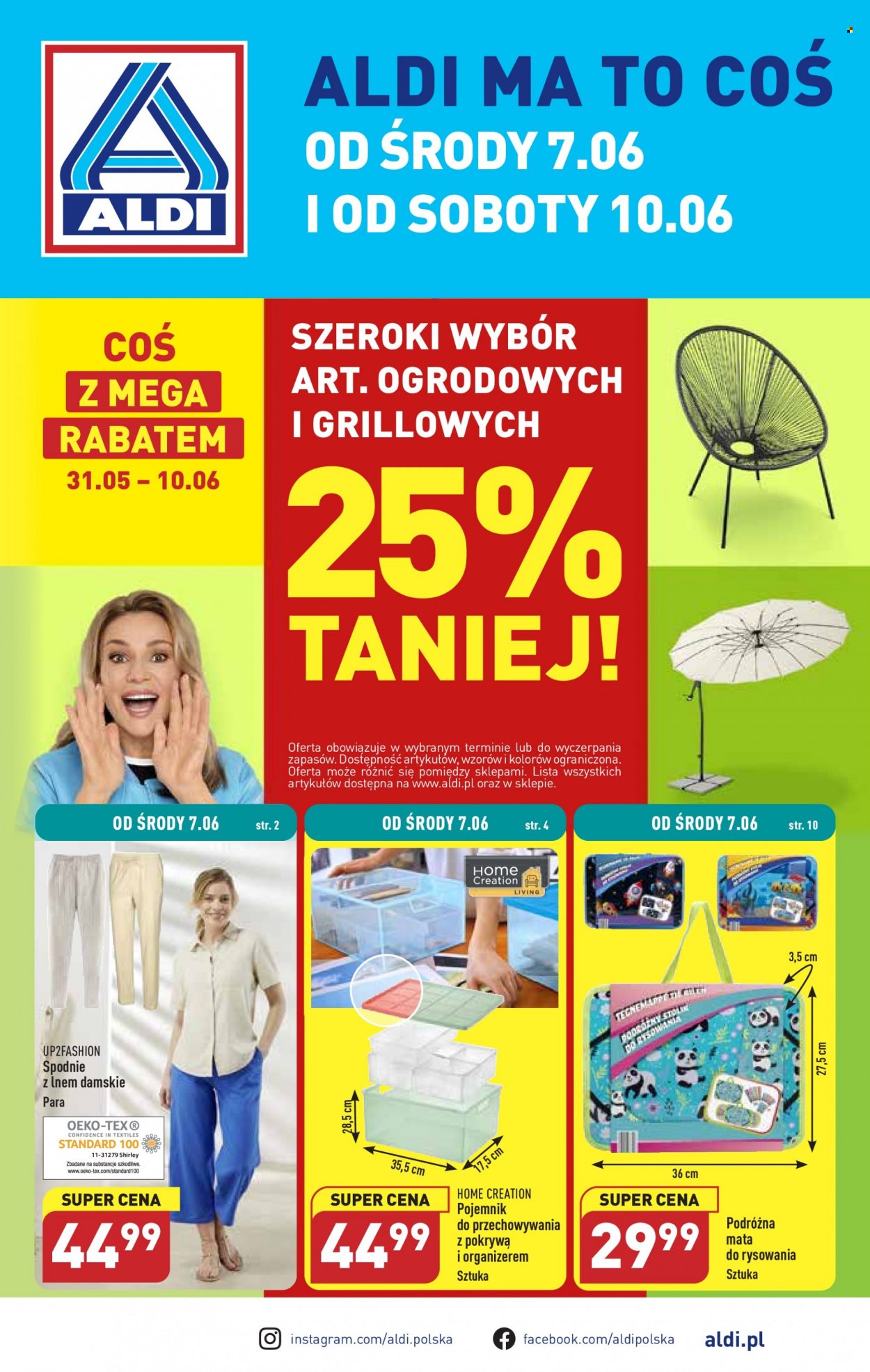 Gazetka ALDI - 7.06.2023 - 10.06.2023. Strona 1