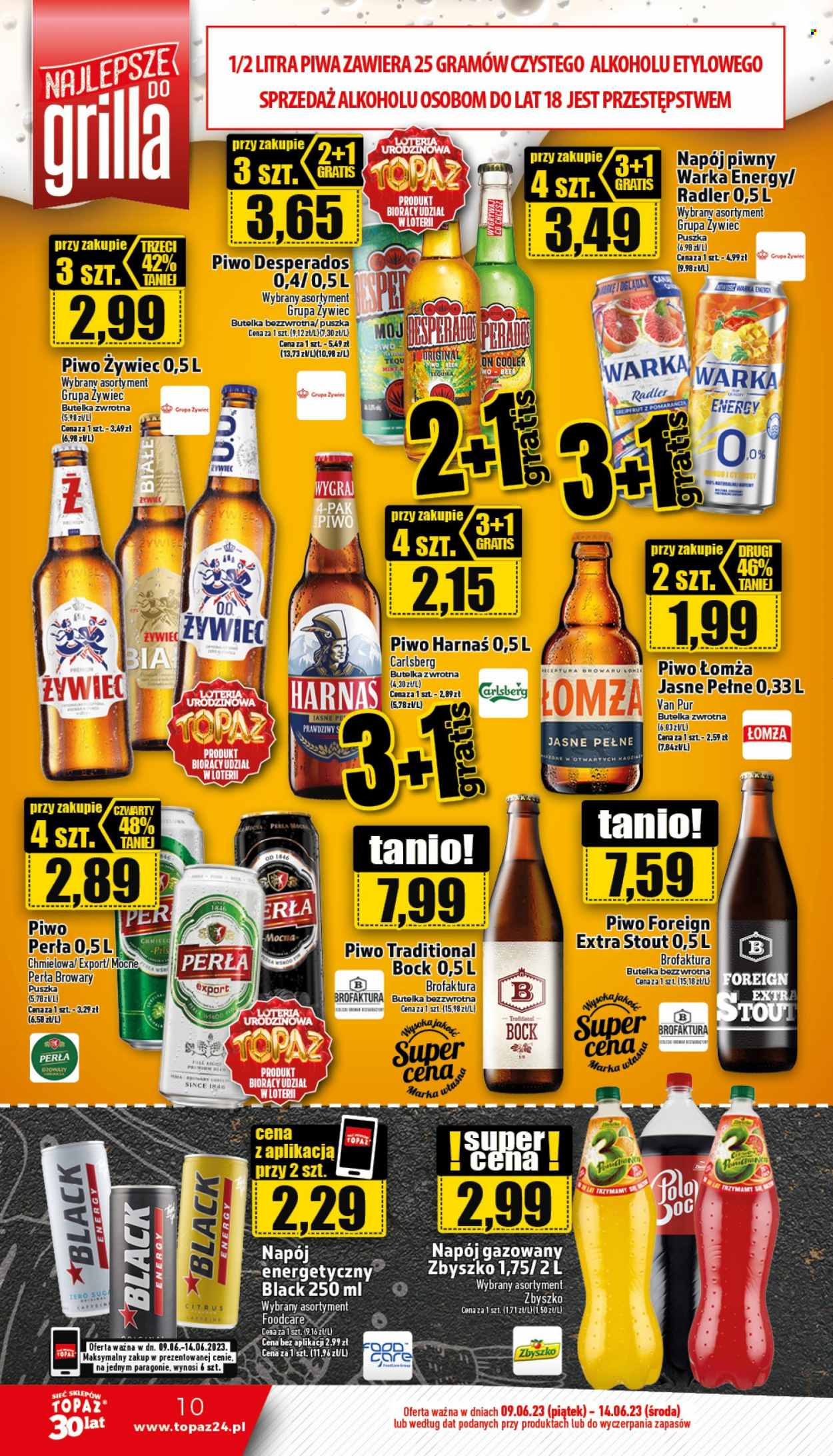 Gazetka Topaz - 9.06.2023 - 14.06.2023. Strona 10