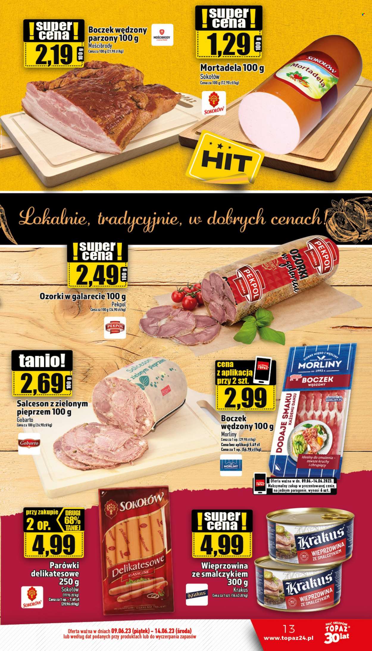 Gazetka Topaz - 9.06.2023 - 14.06.2023. Strona 13