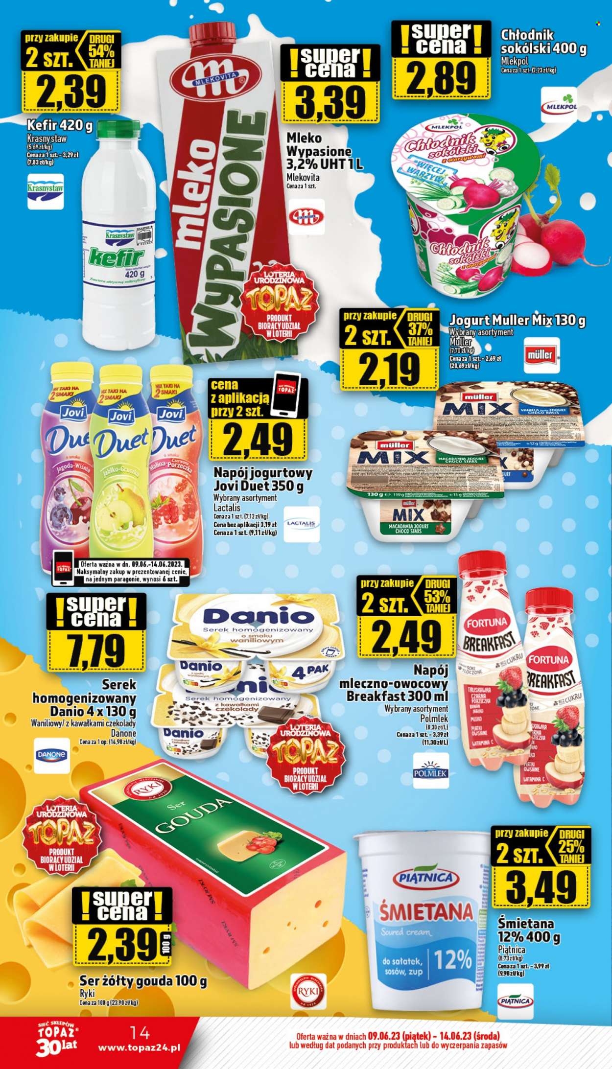 Gazetka Topaz - 9.06.2023 - 14.06.2023. Strona 14