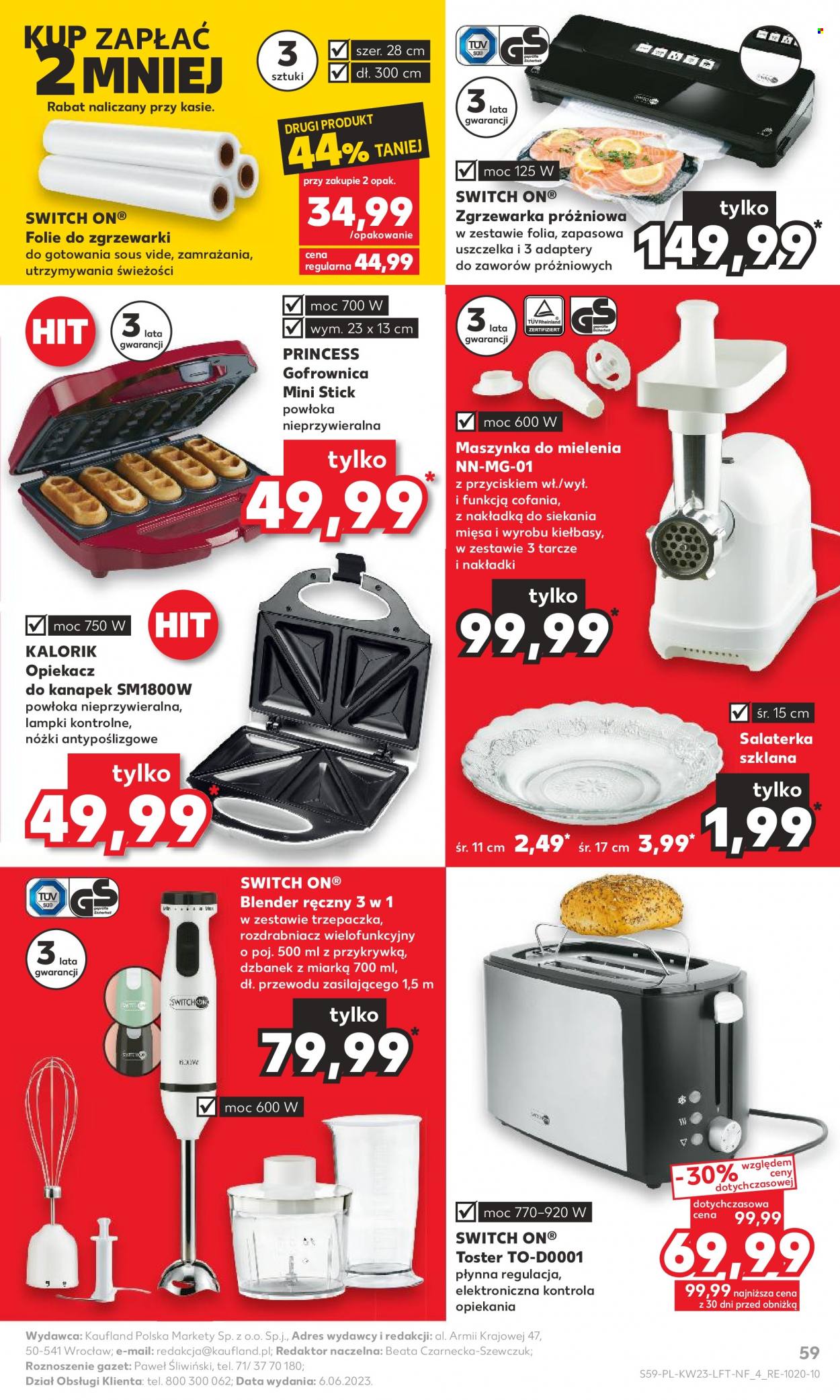 Gazetka Kaufland - 7.06.2023 - 14.06.2023. Strona 59