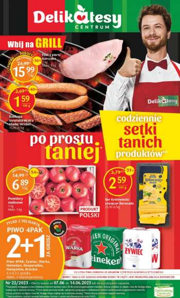 Gazetka Delikatesy Centrum - 7.06.2023 - 14.06.2023.
