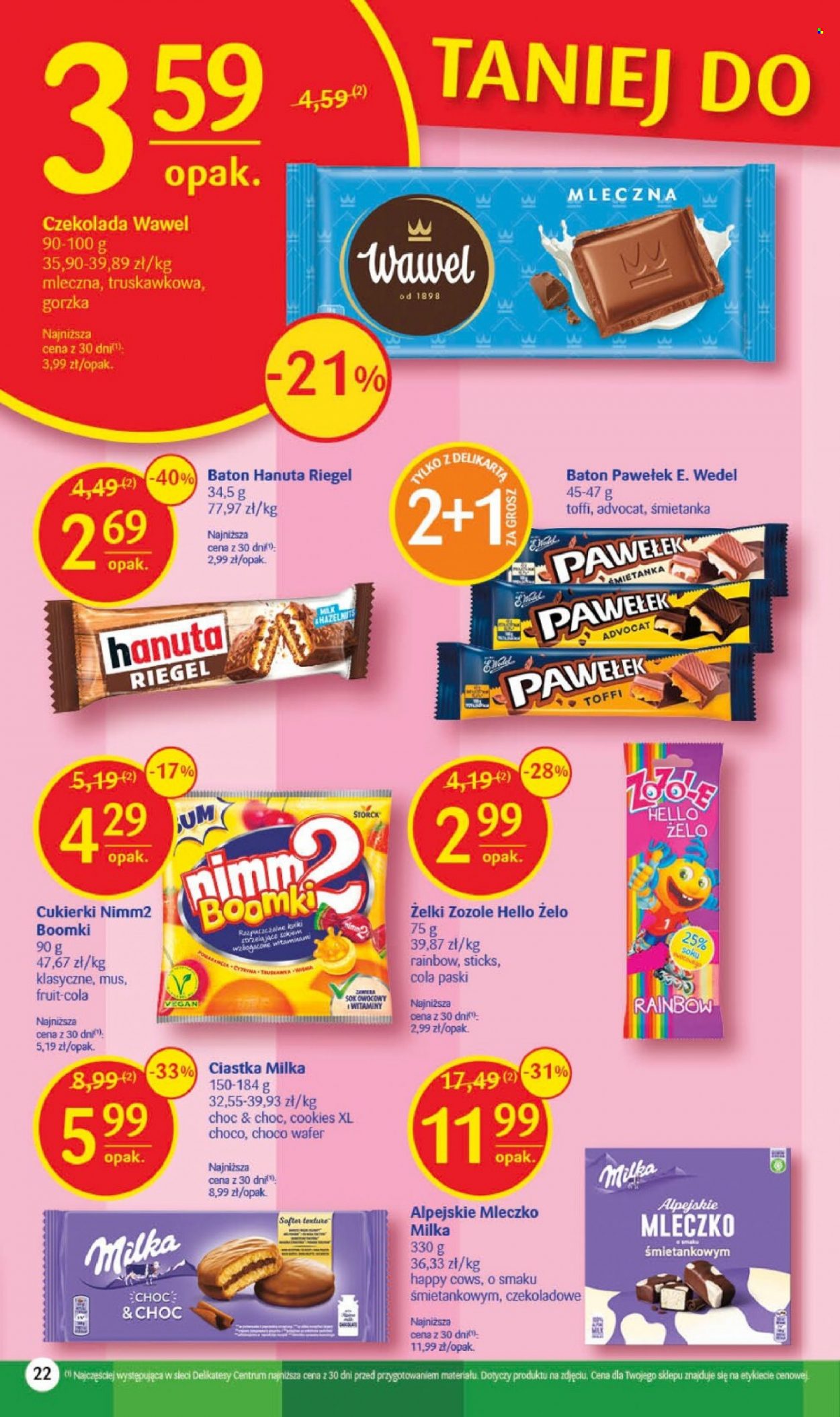 Gazetka Delikatesy Centrum - 7.06.2023 - 14.06.2023. Strona 22