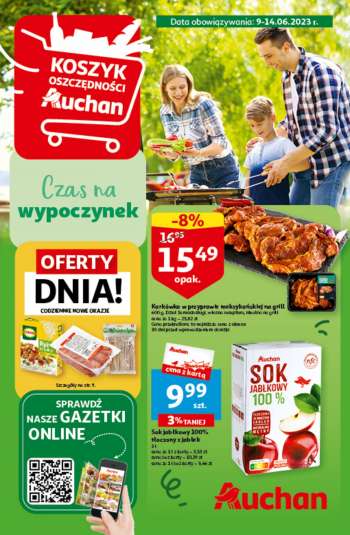 Gazetka Auchan - 9.06.2023 - 14.06.2023.