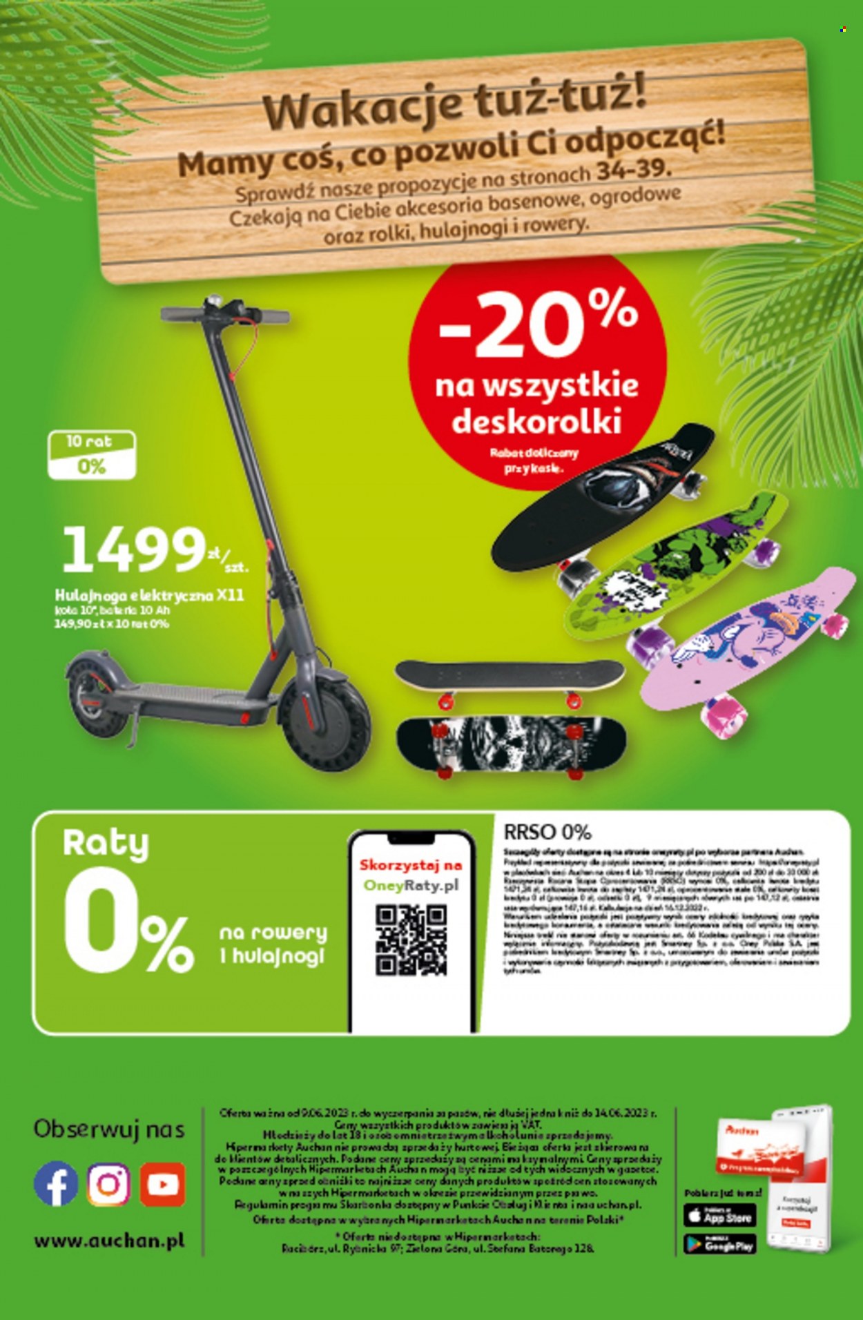 Gazetka Auchan - 9.06.2023 - 14.06.2023. Strona 40