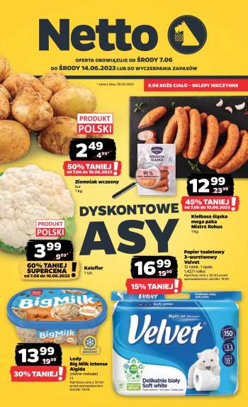 Gazetka Netto - 7.06.2023 - 14.06.2023.