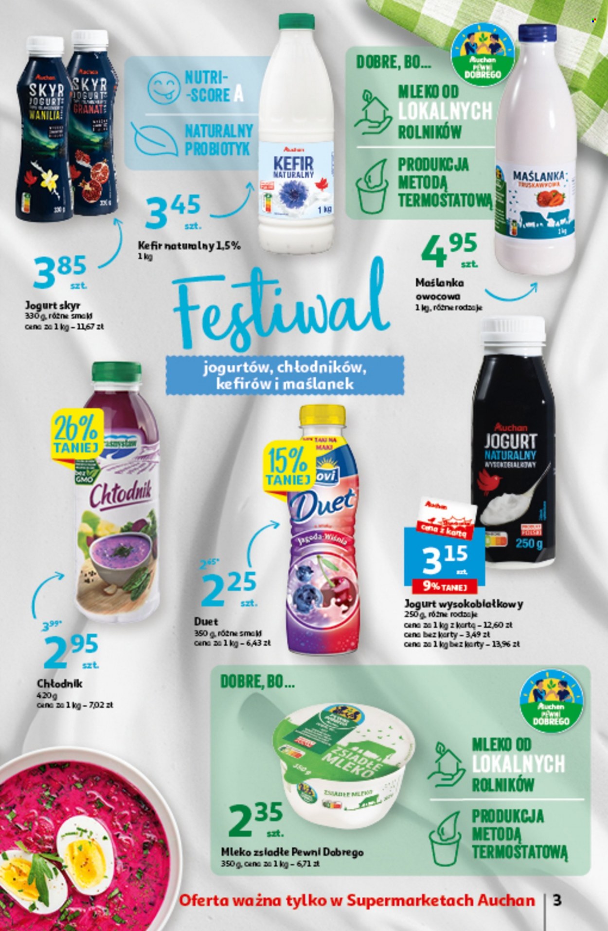 Gazetka Auchan - 9.06.2023 - 14.06.2023. Strona 3