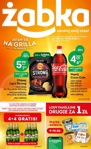 Gazetka Żabka - 7.06.2023 - 20.06.2023.