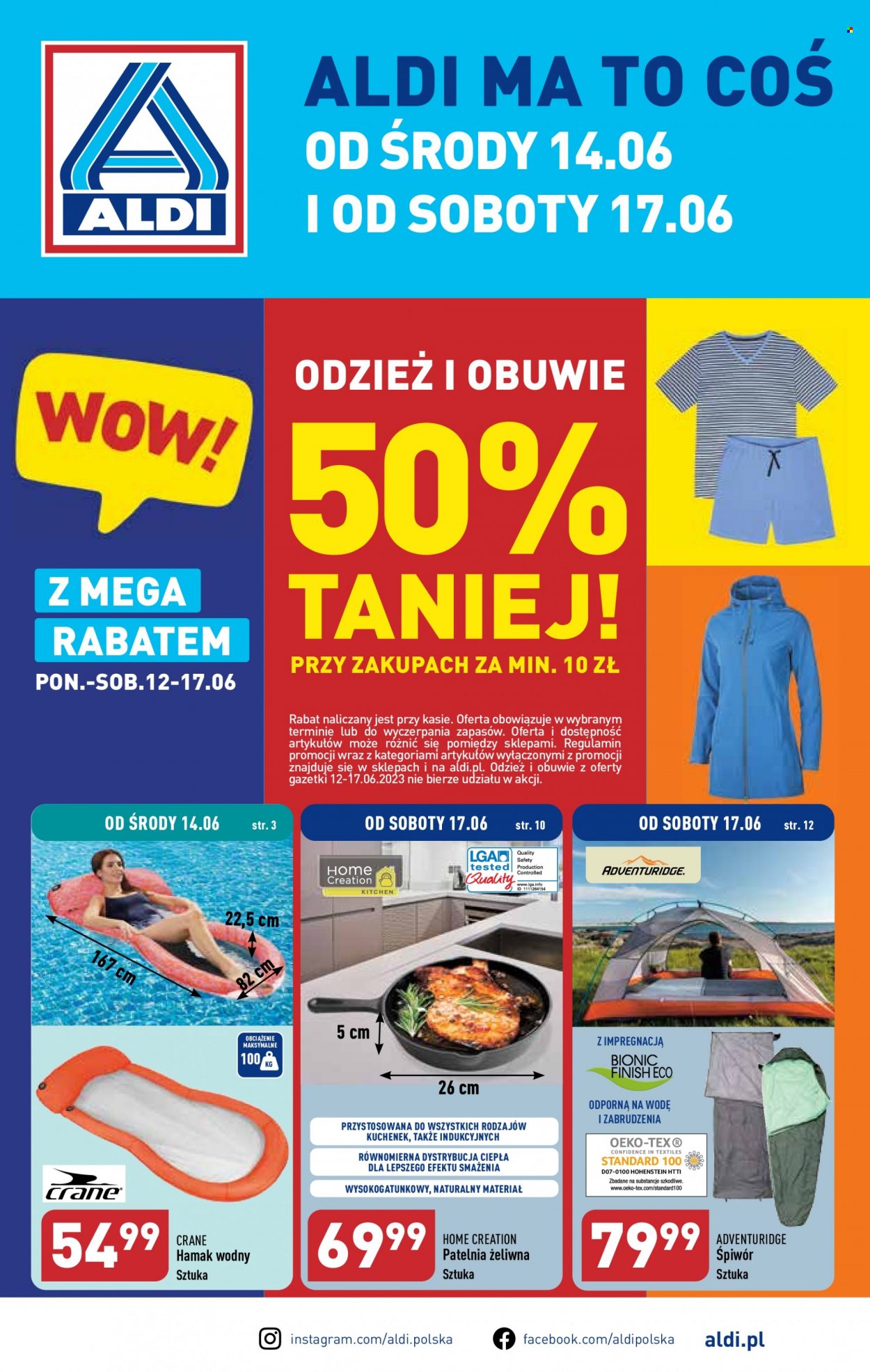 Gazetka ALDI - 14.06.2023 - 17.06.2023. Strona 1