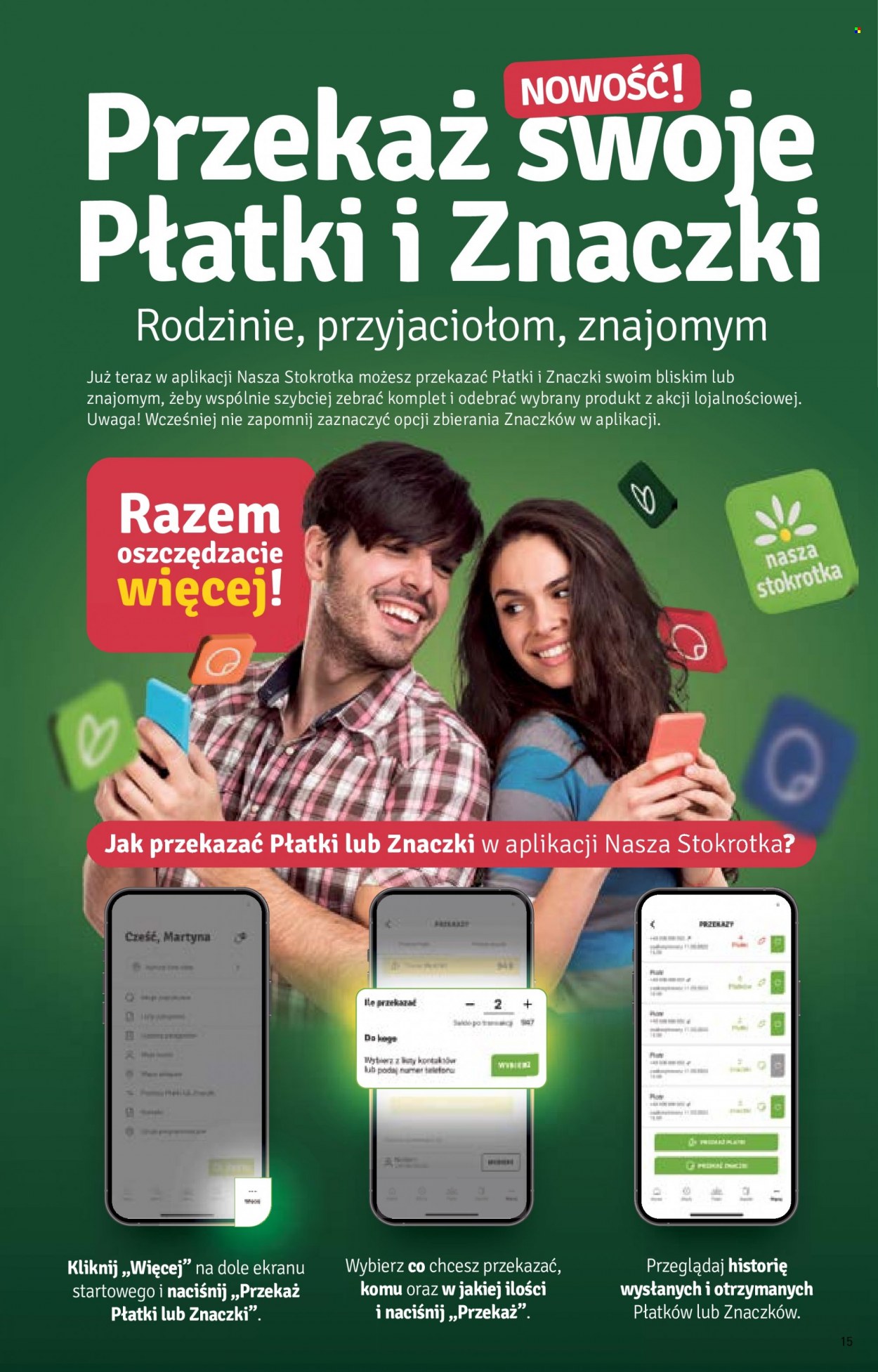 Gazetka Stokrotka Supermarket - 7.06.2023 - 14.06.2023. Strona 15