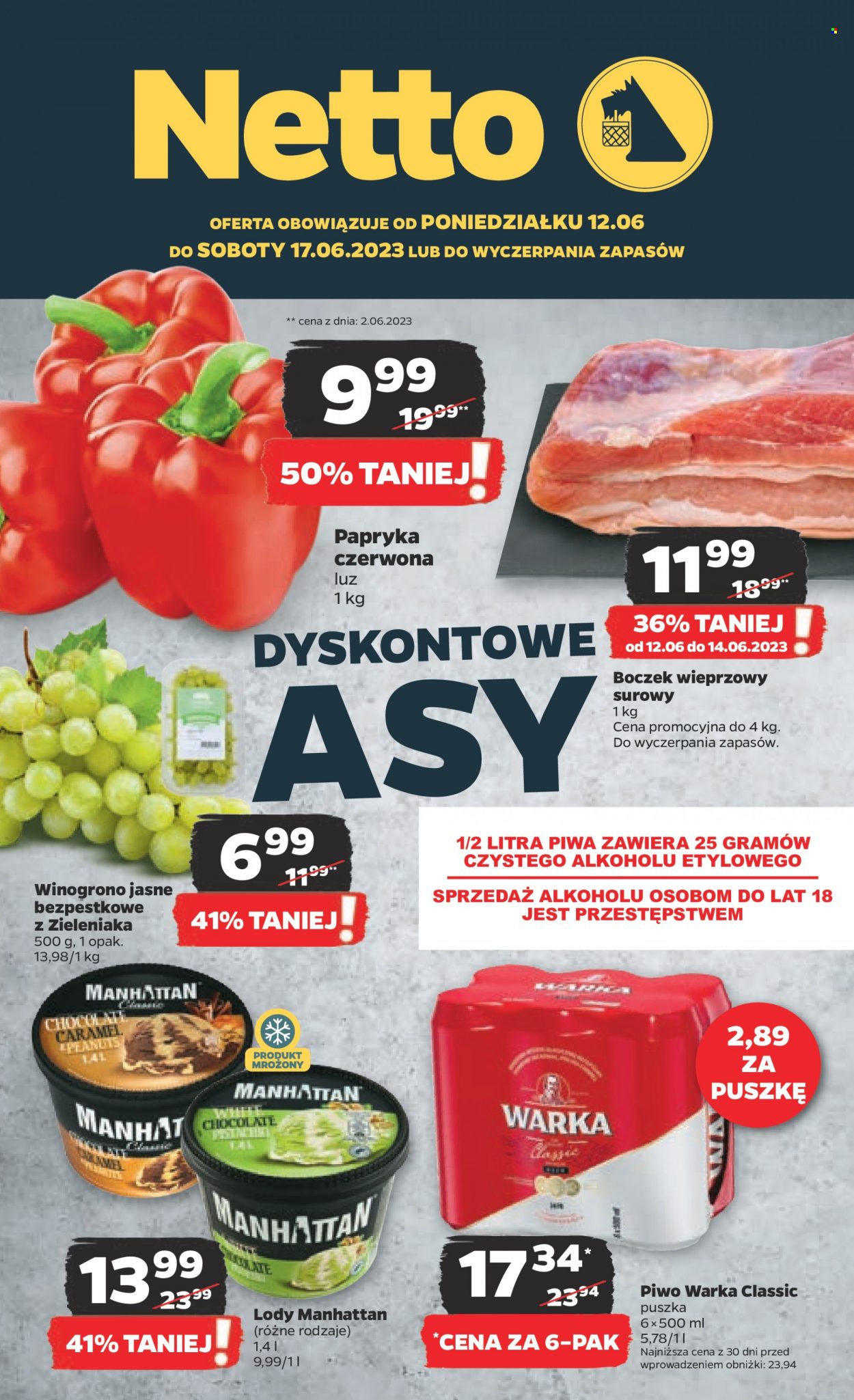 Gazetka Netto - 12.06.2023 - 17.06.2023. Strona 1