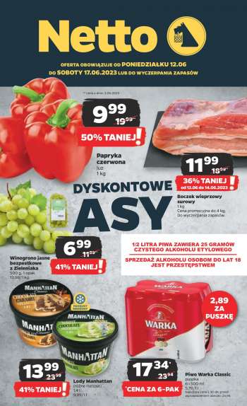 Gazetka Netto - 12.06.2023 - 17.06.2023.